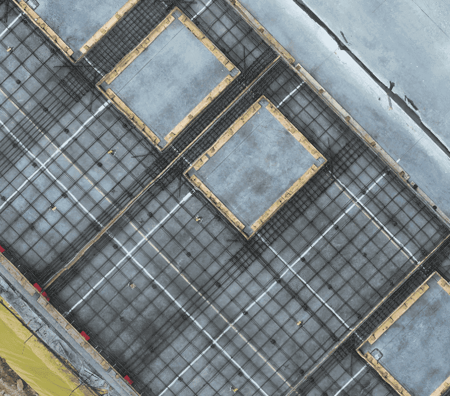 Before construction state - the old site condition