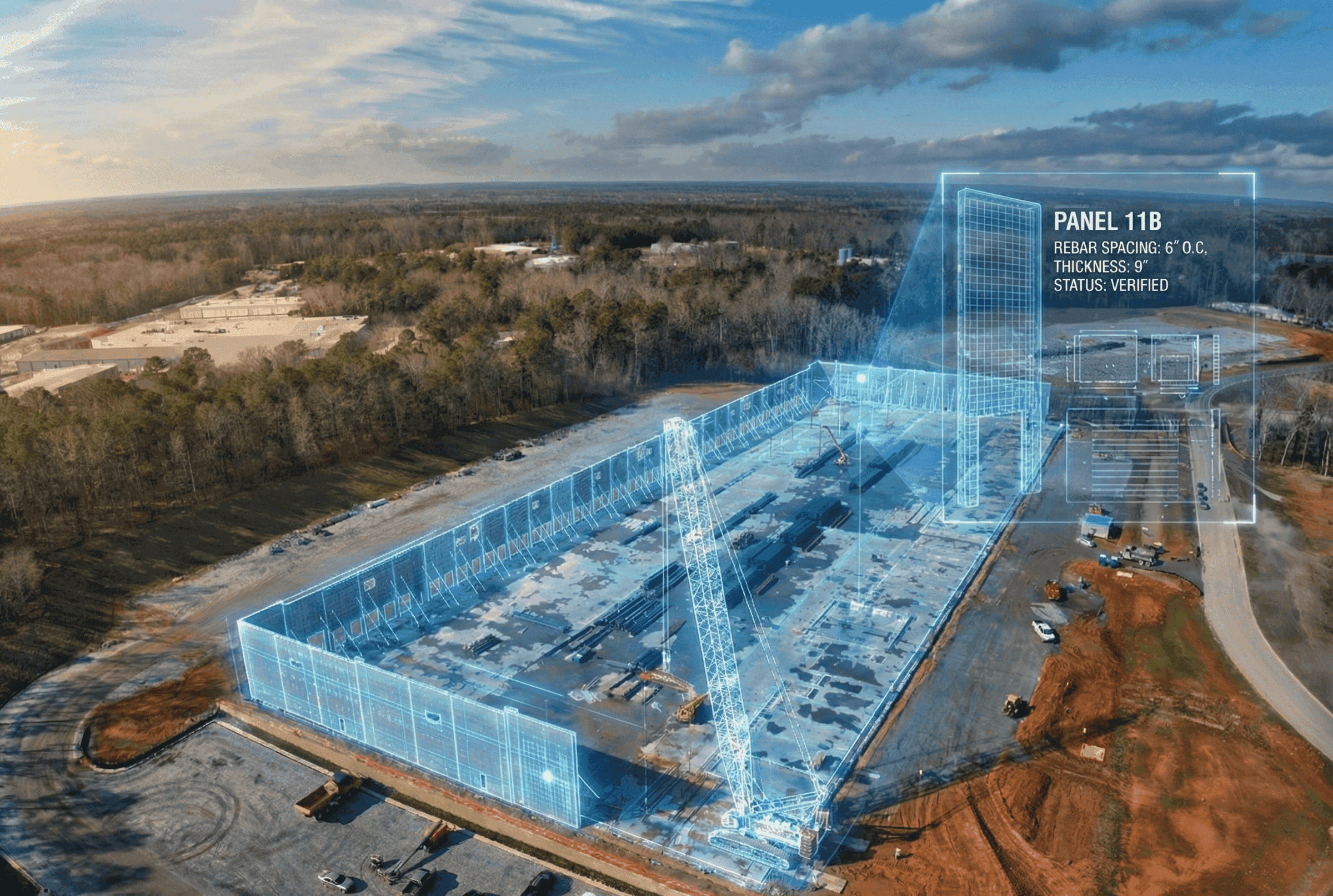 Construction site background