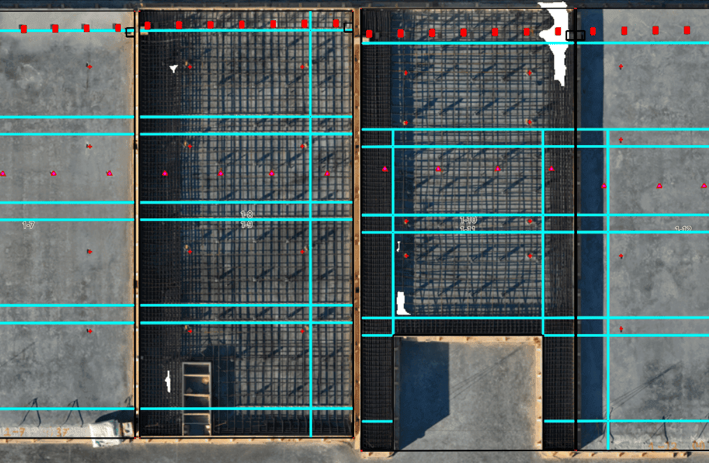 Construction site panel view