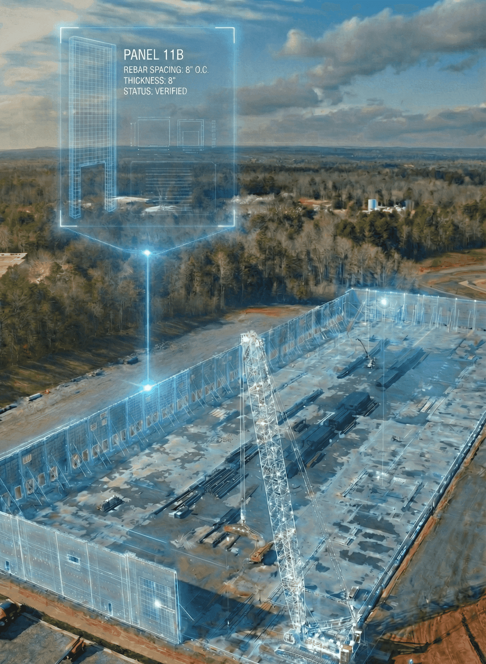 Construction site background